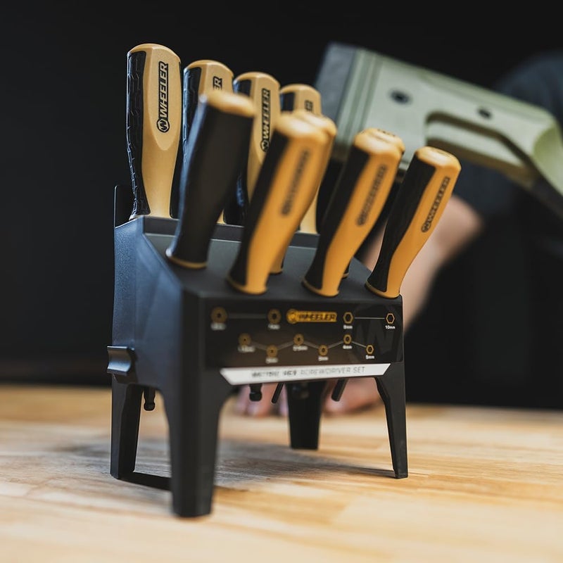 Wheeler 10 Piece Metric Hex Screwdriver Set for Pistol Rifle Handgun Gunsmithing Rebuild and Maintenance - Image 2