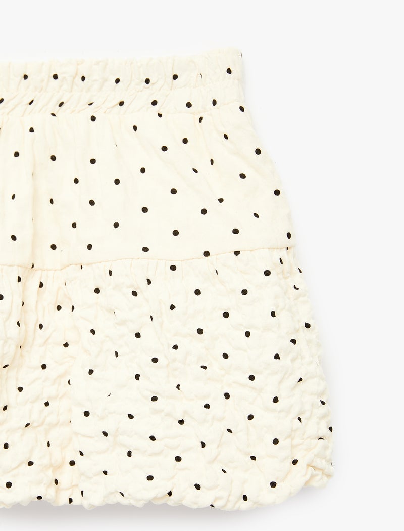 KOTON Polka Dot Skirt - Image 3