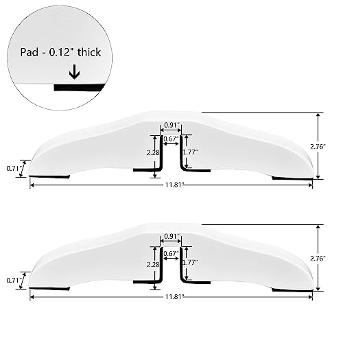 WELLAND Support Feet for 360 Degree Configurable Gate Collection, White, A Pair - Image 3