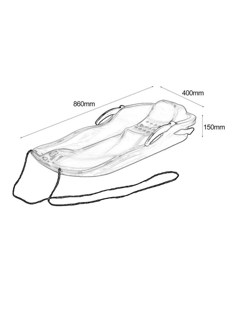 BLOOMING TIME Snow Grass Sand Board Ski Pad Outdoor Game - Image 3