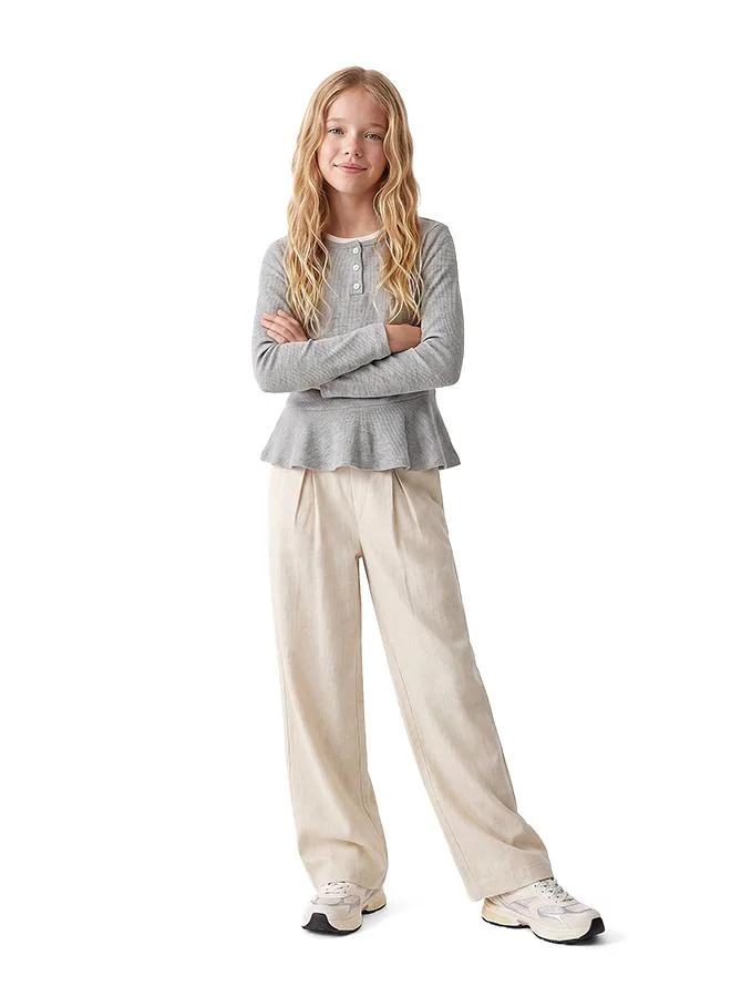 Koton Wide Leg Trousers