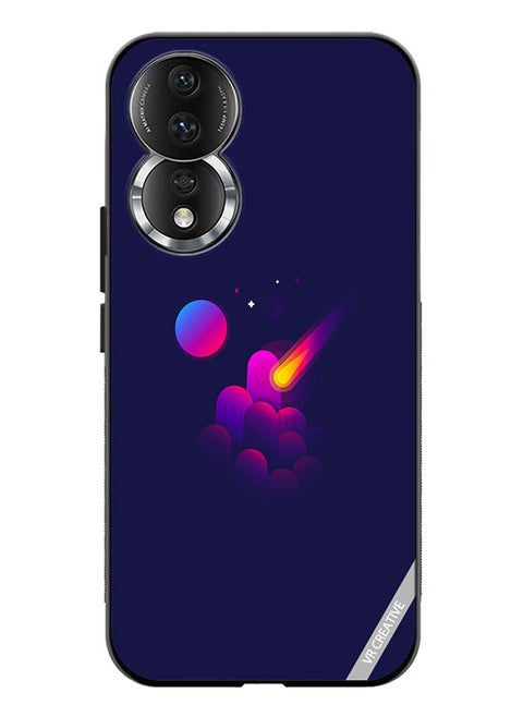 Protective Case Cover For Honor 80 Space Minimalist Design Multicolour
