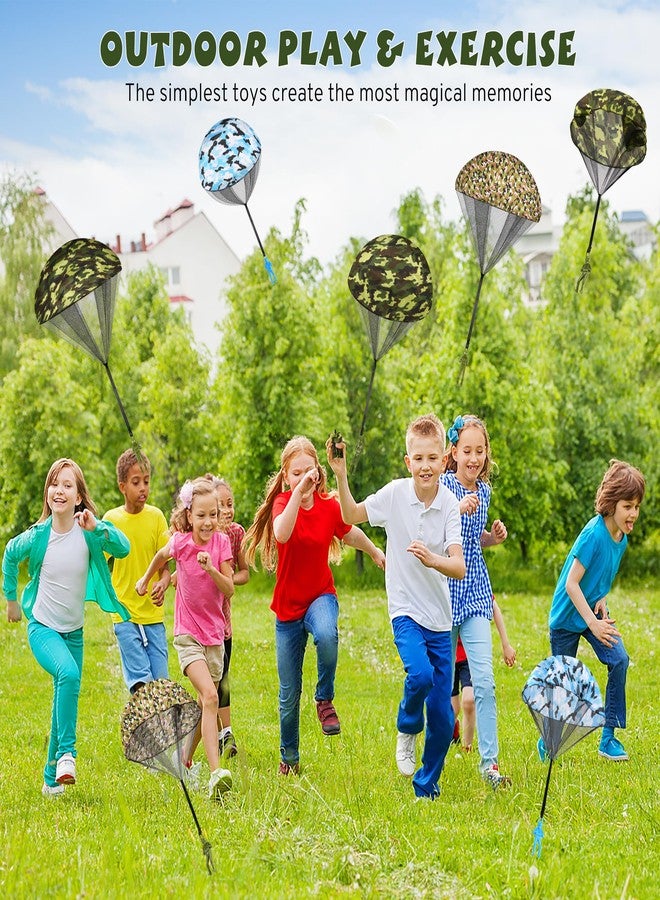 PGXT Parachute Toy for Kids, Outdoor Toys Flying Parachute Men, Inside & Outside Toys for or 3 4 5 6 7 8 9 10 11 12 Year Old, Thanksgiving for Kids, Unique Party Favors - Image 2