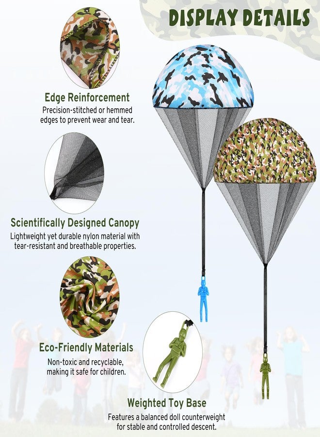 PGXT Parachute Toy for Kids, Outdoor Toys Flying Parachute Men, Inside & Outside Toys for or 3 4 5 6 7 8 9 10 11 12 Year Old, Thanksgiving for Kids, Unique Party Favors - Image 3
