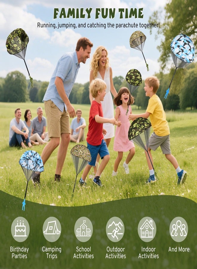 PGXT Parachute Toy for Kids, Outdoor Toys Flying Parachute Men, Inside & Outside Toys for or 3 4 5 6 7 8 9 10 11 12 Year Old, Thanksgiving for Kids, Unique Party Favors - Image 4