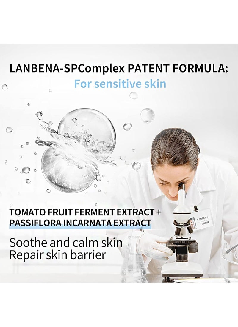 LANBENA - 4D Hydrating Eye Cream，Hydrating & Replumping Eye Cream for Sensitive Dark Circles，Reduces Fine Lines & Crow's Feet，2 Bionic Peptides，Hyaluronic Acid，Algae & Passiflora Incarnata Extract（20ml） - Image 1