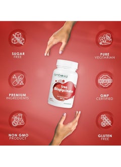 ambrosial Iron Bisglycinate 28mg Iron Supplement for Women and Men | Pack of 1- 120 Veg Tablets  - Image 4