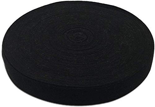 BornFeel Natural Cotton Twill Tape 50 Yards 12 Inch Bunting Bias Tape Herringbone Webbing Tape Roll for Apron Sewing Dressmaking Craft - Image 1