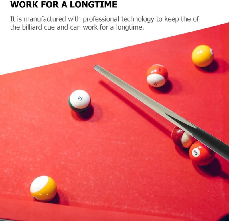 عصي بلياردو خشبية قصيرة للأطفال والتدريب 48 سم - Image 4