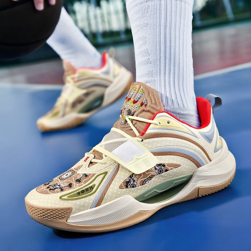 Owen Generation Basketball Shoes Men'S Black Samurai Youth Students Children'S Practical Sneakers 1 - Image 1