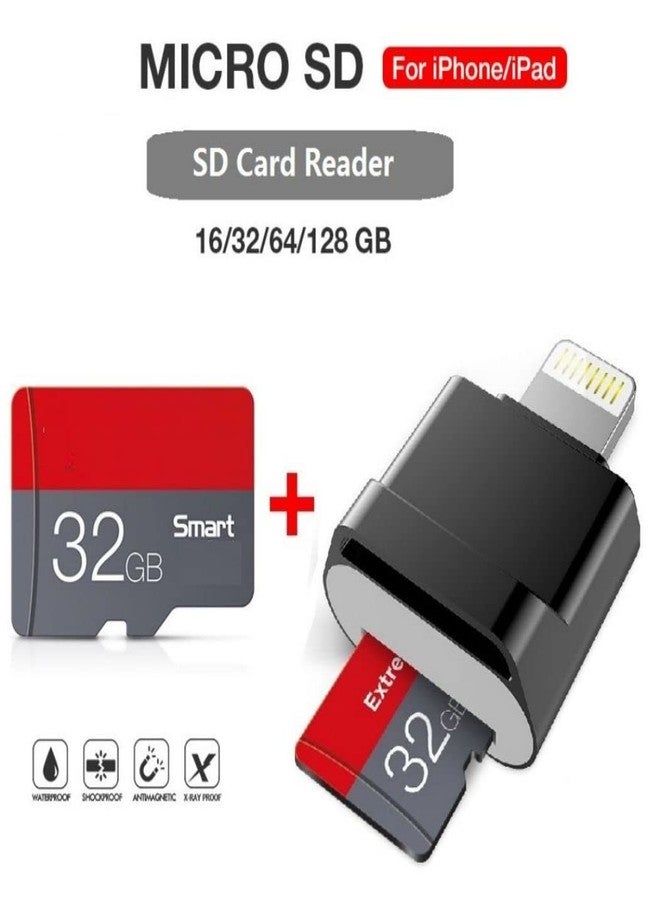 DesofIcon [Apple MFi Certified] Micro SD Card Reader for iPhone iPad,Lightning to Micro SD/TF Card Reader Viewer Adapter Memory Card Reading for iPhone 14/13/12/Pro Max/11/X/XR/8 Support iOS 14 15 16 17 System - Image 4