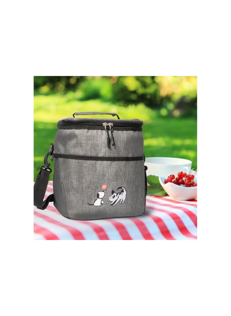 Biggdesign Insulated Lunch Bag, Waterpoof, Lightweight Lunch Box For Men and Women, Small Soft Cooler, Thermal Tote Bag, For Work, School, Picnic, Camping Use - Image 2