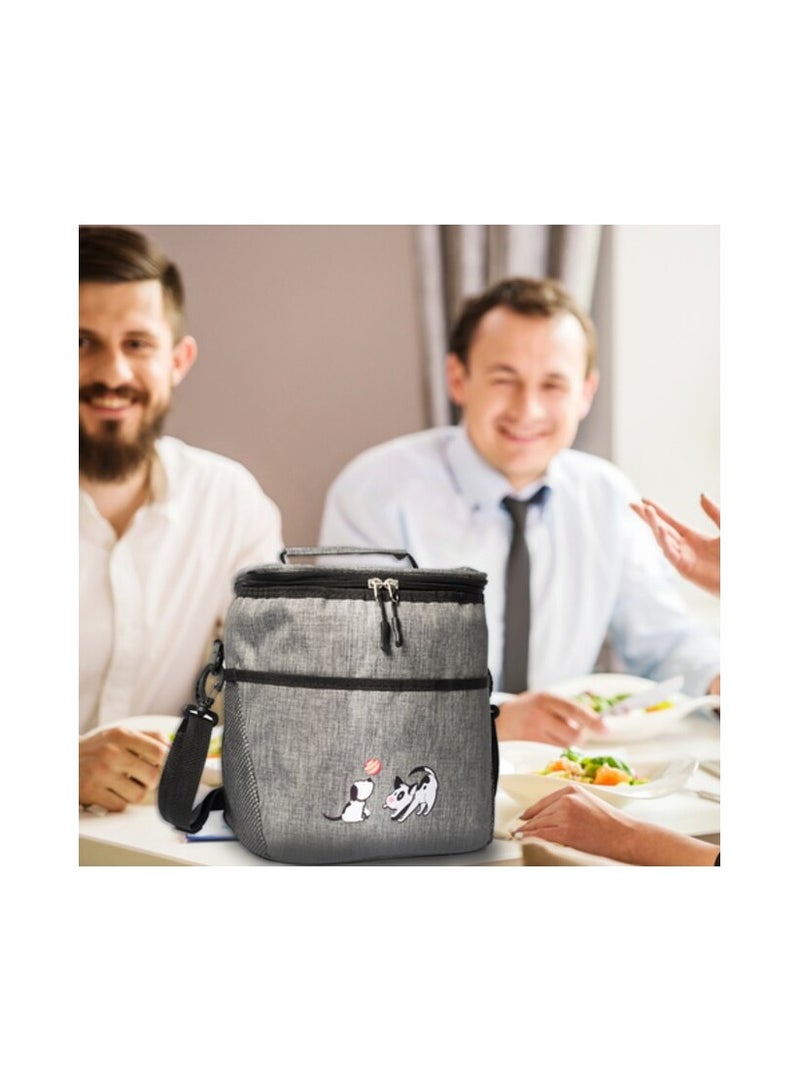 Biggdesign Insulated Lunch Bag, Waterpoof, Lightweight Lunch Box For Men and Women, Small Soft Cooler, Thermal Tote Bag, For Work, School, Picnic, Camping Use - Image 5