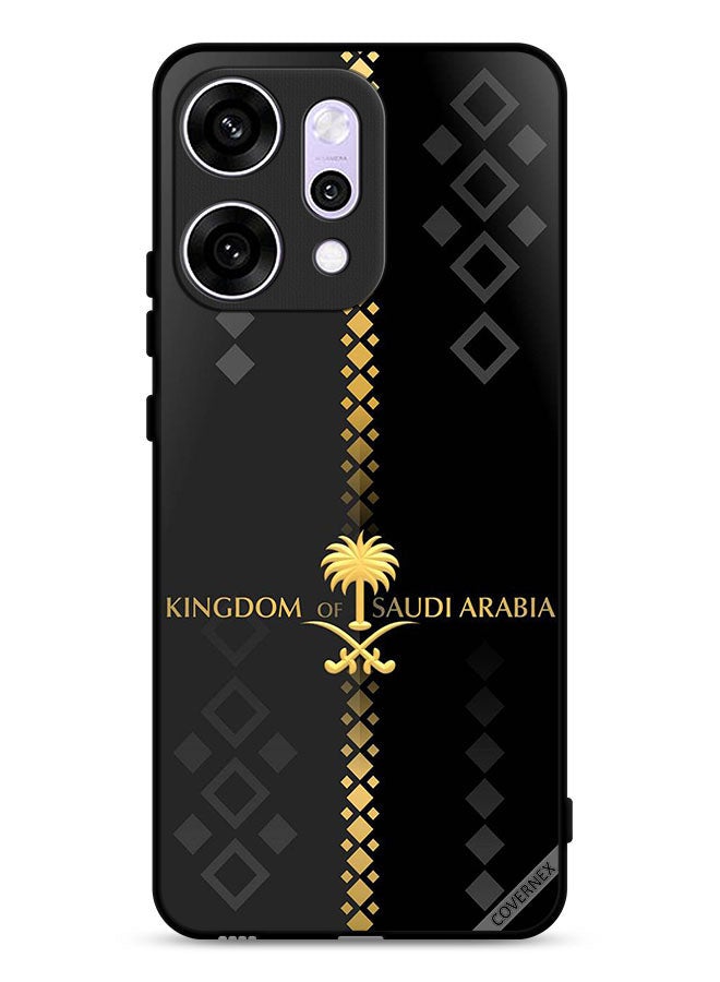 Covernex Oppo Reno14 Protective Case Cover Kingdom Of Saudi Arabia Pattern - Image 1