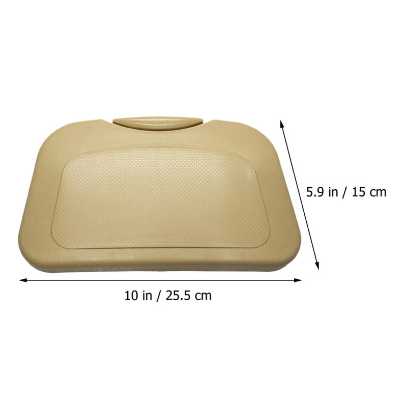 2 Pcs Beige Car Cup Holder Backseat Drink Stand Vehicle Accessories for Travel - Image 3