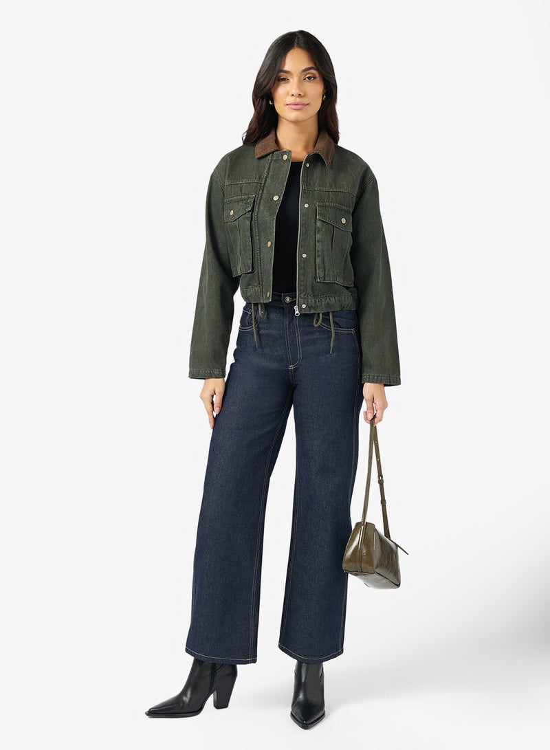 VERO MODA Vmsaylor Long Sleeve Denim Jacket - Image 4