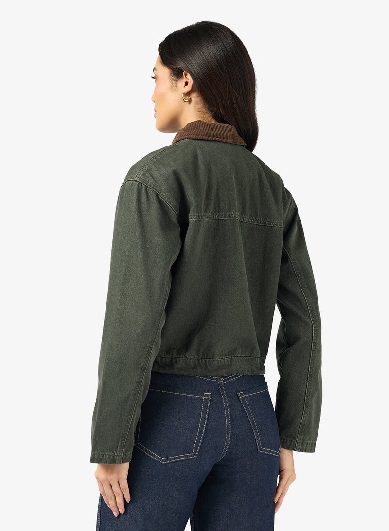 VERO MODA Vmsaylor Long Sleeve Denim Jacket - Image 2