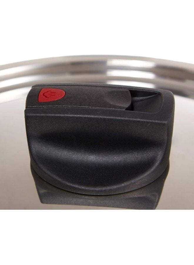 Prestige Safecook Non-Stick Covered Casserole Red 24cm - Image 3