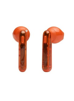 JBL Tune 225TWS Pure Bass Wireless in-Ear Earbuds - Orange, Bluetooth earphones Airpods earbuds headphones  - Image 5