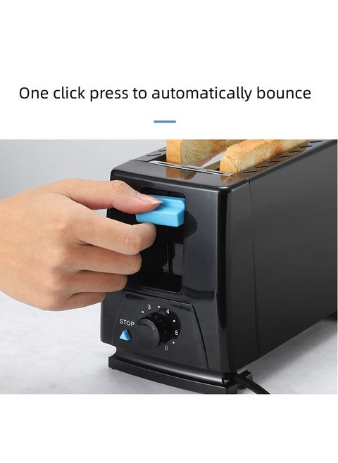 Toaster, toaster driver, toaster, fast breakfast, double-sided baking, widened baking trough, multiple adjustable sandwich breakfast machine