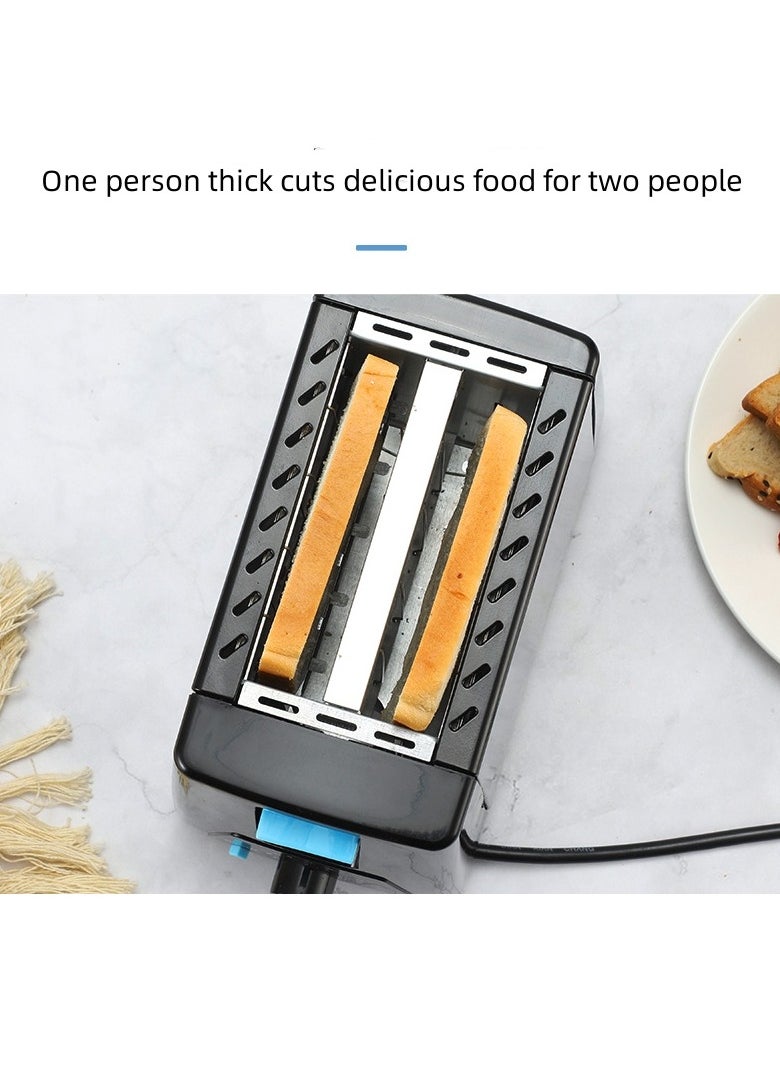 M MIAOYAN - Toaster, toaster driver, toaster, fast breakfast, double-sided baking, widened baking trough, multiple adjustable sandwich breakfast machine - Image 1