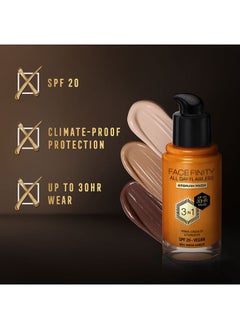 Max Factor Facefinity All Day Flawless Foundation - W91 Warm Amber  - Image 4