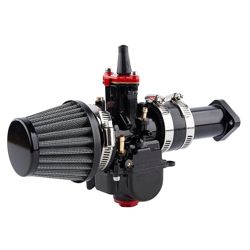QXBER PWK28mm Carburetor Kit for Predator 212, Upgrade for Coleman Predator 196cc 212cc 224cc Engine, Baja Warrior MB200 KT196 GX160 6.5hp Engine with Intake Manifold 48mm Air Filter - Image 5