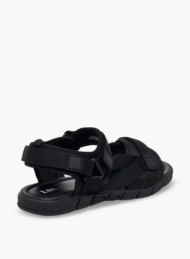 LBL By Shoexpress BLACK Boys Hook & Loop Sandals for Men | Best Price UAE