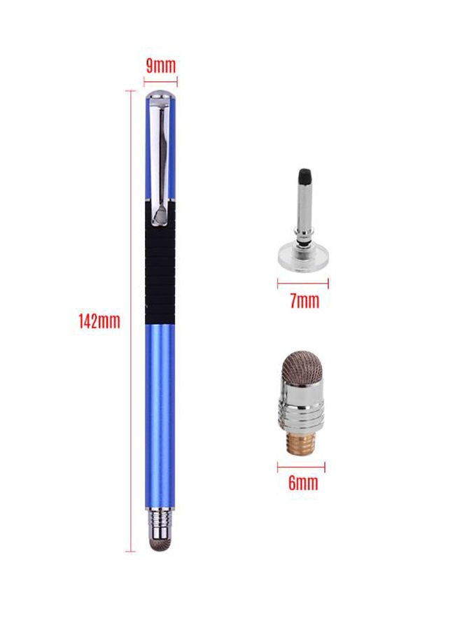 NIBEMINENT 2-Piece 2-In-1 Precision Stylus Pen Royal Blue/Black - Image 2