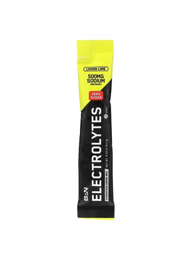 Bare Performance Nutrition , BPN Electrolytes Go Packs, Hydration Drink Mix Powder Packets, Lemon Lime, 30 Servings - Image 3