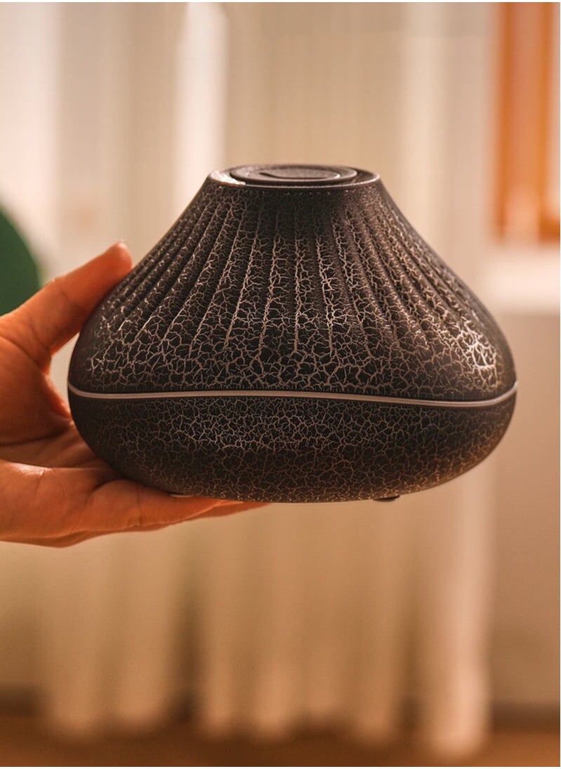 JoyousSto Volcano Diffuser, Flame Essential Oil Diffuser, Ultrasonic Air Humidifier, Aromatherapy Diffuser, Aromatherapy Diffuser for Home, Bedroom, Office, Yoga and Waterless Automatic Shutoff 160ml  - Image 4