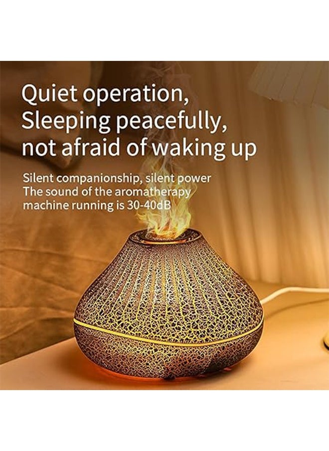 JoyousSto Volcano Diffuser, Flame Essential Oil Diffuser, Ultrasonic Air Humidifier, Aromatherapy Diffuser, Aromatherapy Diffuser for Home, Bedroom, Office, Yoga and Waterless Automatic Shutoff 160ml  - Image 2
