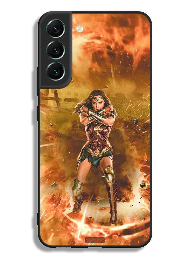 Tolwak Samsung Galaxy S22 Plus 5G Protective Case Cover Wonder Women - Image 3