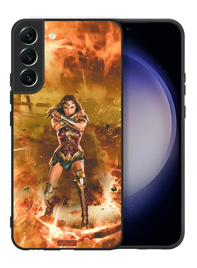 Tolwak Samsung Galaxy S22 Plus 5G Protective Case Cover Wonder Women - Image 2