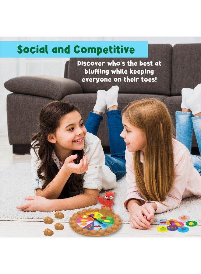 University Games, Who Took My Nuts? Family Bluffing Game, Ages 6+, Trade Fruit, Outsmart Friends & Collect Acorns - Fast, Fun Game for Family Nights & Gatherings - Image 3
