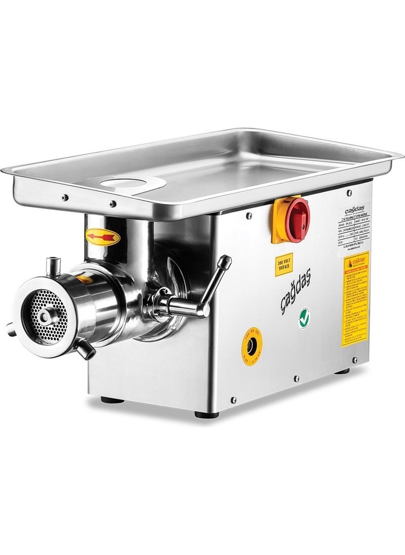 Çağdaş Contemporary 22 No 22 Disassembly Plug Head Stainless Steel Meat Mincer 220V 