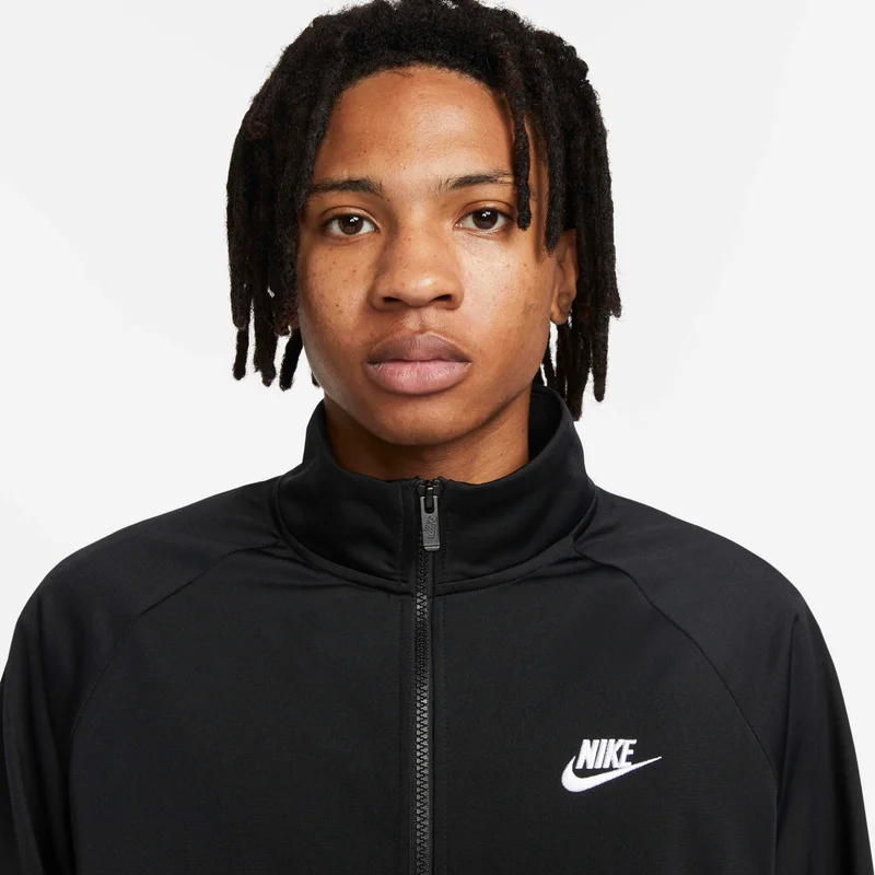 Nike Black Men's Club Poly-Knit Tracksuit for Men | Best Price UAE