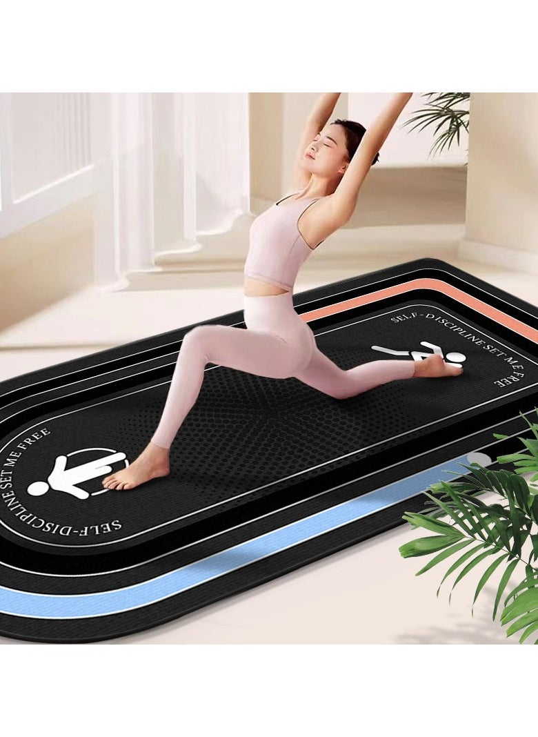 EBMINI Thick Anti Slip Home Fitness Yoga Mat 
