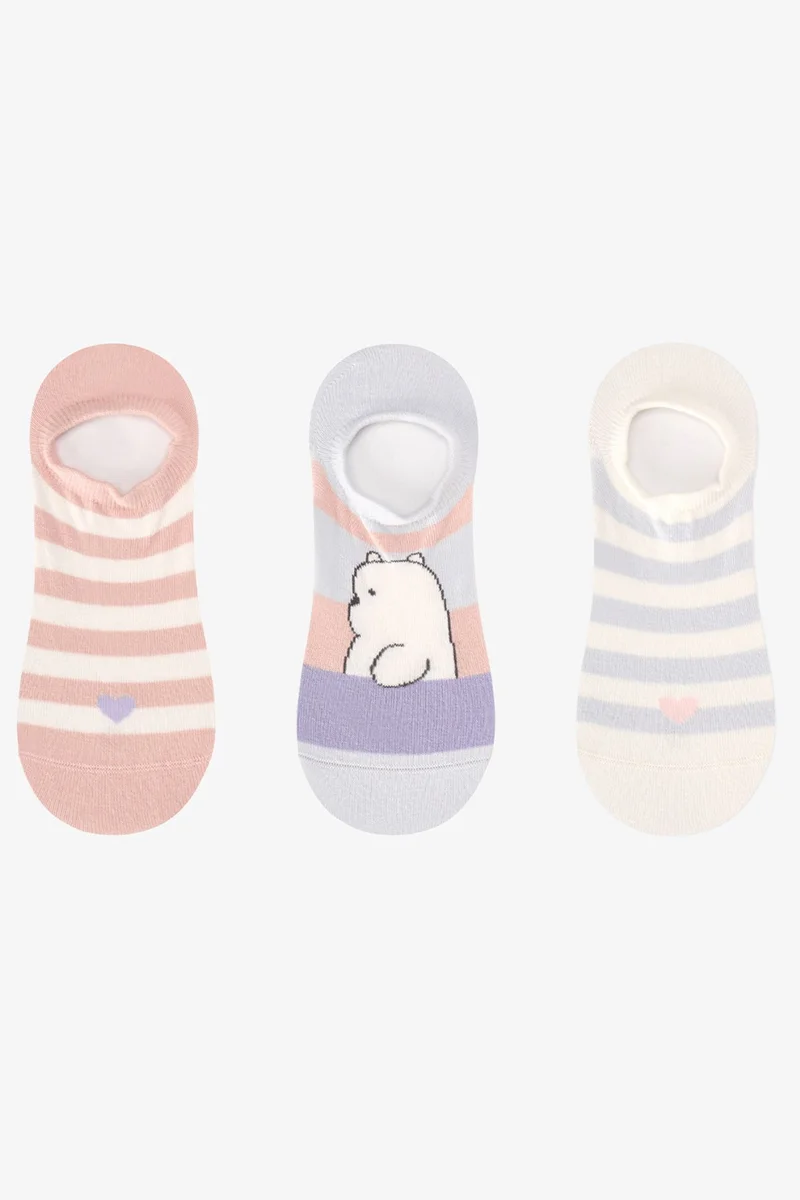Penti PENTI Sweet Polar Bear Cotton Pair Sneaker Socks