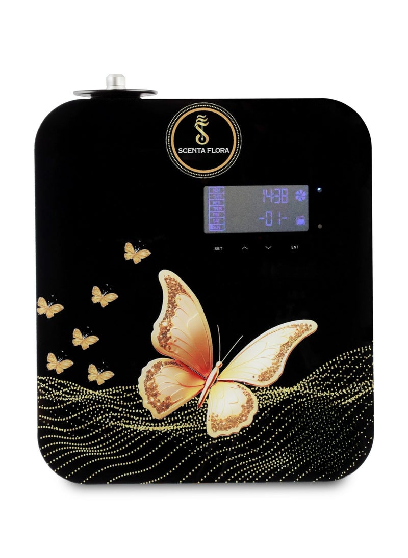 Scenta Flora - SCENTIQUE MINI - Scent Diffuser - Aromatherapy Device, Elegant Design, Mobile App Controlled (Black) - Image 1