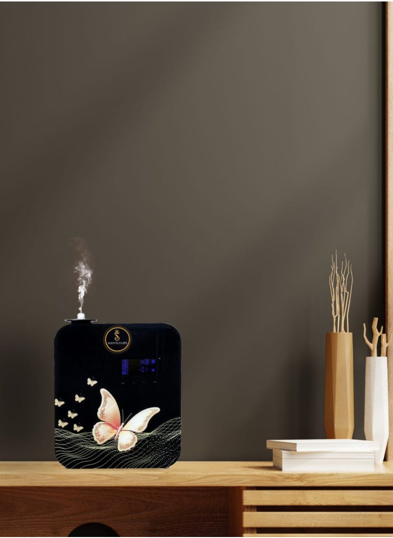 Scenta Flora - SCENTIQUE MINI - Scent Diffuser - Aromatherapy Device, Elegant Design, Mobile App Controlled (Black) - Image 1