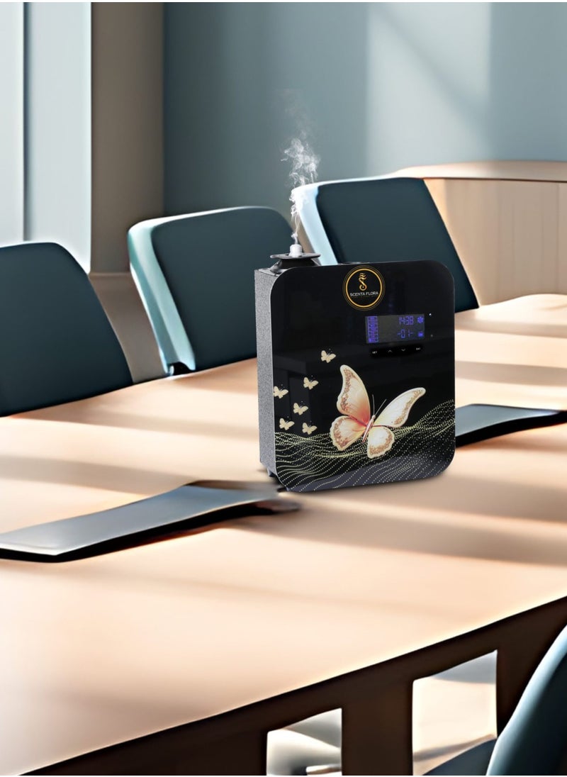 Scenta Flora - SCENTIQUE MINI - Scent Diffuser - Aromatherapy Device, Elegant Design, Mobile App Controlled (Black) - Image 1