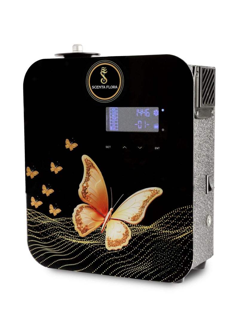 Scenta Flora - SCENTIQUE MINI - Scent Diffuser - Aromatherapy Device, Elegant Design, Mobile App Controlled (Black) - Image 1