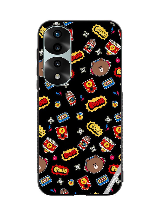 VR CREATIVE Protective Case Cover For Honor 70 Pro plus Boom Design Multicolour - Image 1