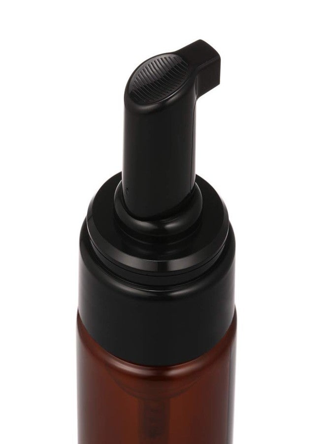 Pharcos Foaming Dispenser Bottle, Refillable Empty Pump Container for Liquid Soap, Face Wash, Shower Gel, Shampoo | BPA & Leak Free, Travel-Friendly - 100 ml (Amber & Black, Pack of 1) - Image 4