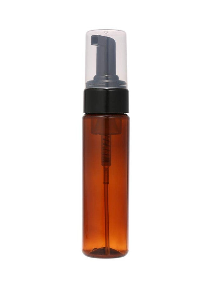 Pharcos Foaming Dispenser Bottle, Refillable Empty Pump Container for Liquid Soap, Face Wash, Shower Gel, Shampoo | BPA & Leak Free, Travel-Friendly - 100 ml (Amber & Black, Pack of 1) - Image 1