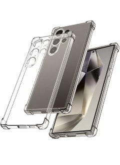 Houmt Samsung Galaxy S24 Ultra Case Transparent Anti-Yellowing Anti-Scratch Galaxy S24 Ultra Cover Slim Thin Camera Protection Phone Case for Galaxy S24 Ultra 6.8 inch  - Image 1