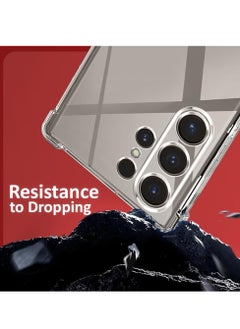 Houmt Samsung Galaxy S24 Ultra Case Transparent Anti-Yellowing Anti-Scratch Galaxy S24 Ultra Cover Slim Thin Camera Protection Phone Case for Galaxy S24 Ultra 6.8 inch  - Image 3