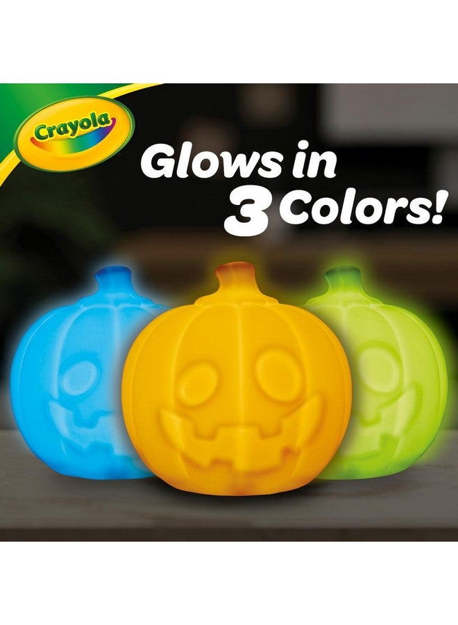 Crayola Light-Ups - Jack-O-Lantern, Light Up Pumpkin, Reusable Coloring Toy, Glow in The Dark, Ages 4, 5, 6, 7 - Image 3