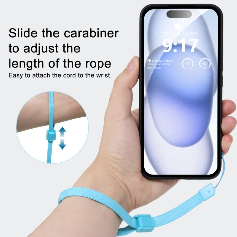 yueton 5pcs Universal Hand Wrist Strap Wristlet Wristband with Lock for Wii Remote Controller, Mobile Phone, MP3, Digital Camera - Image 4